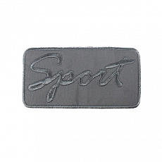 Купить Термоаппликация "Sport" (Серый) оптом и в розницу недорого