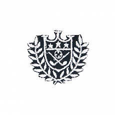 Купить Термоаппликация "Герб" (322/101 черный с белым, Герб) оптом и в розницу недорого