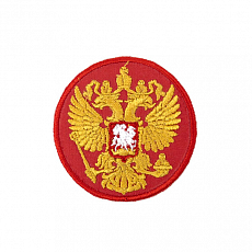 Купить Термоаппликация "Герб России" (Красный) оптом и в розницу недорого